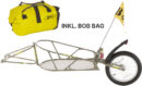 BOB IBEX Fahrradanhänger gold inkl. Tasche